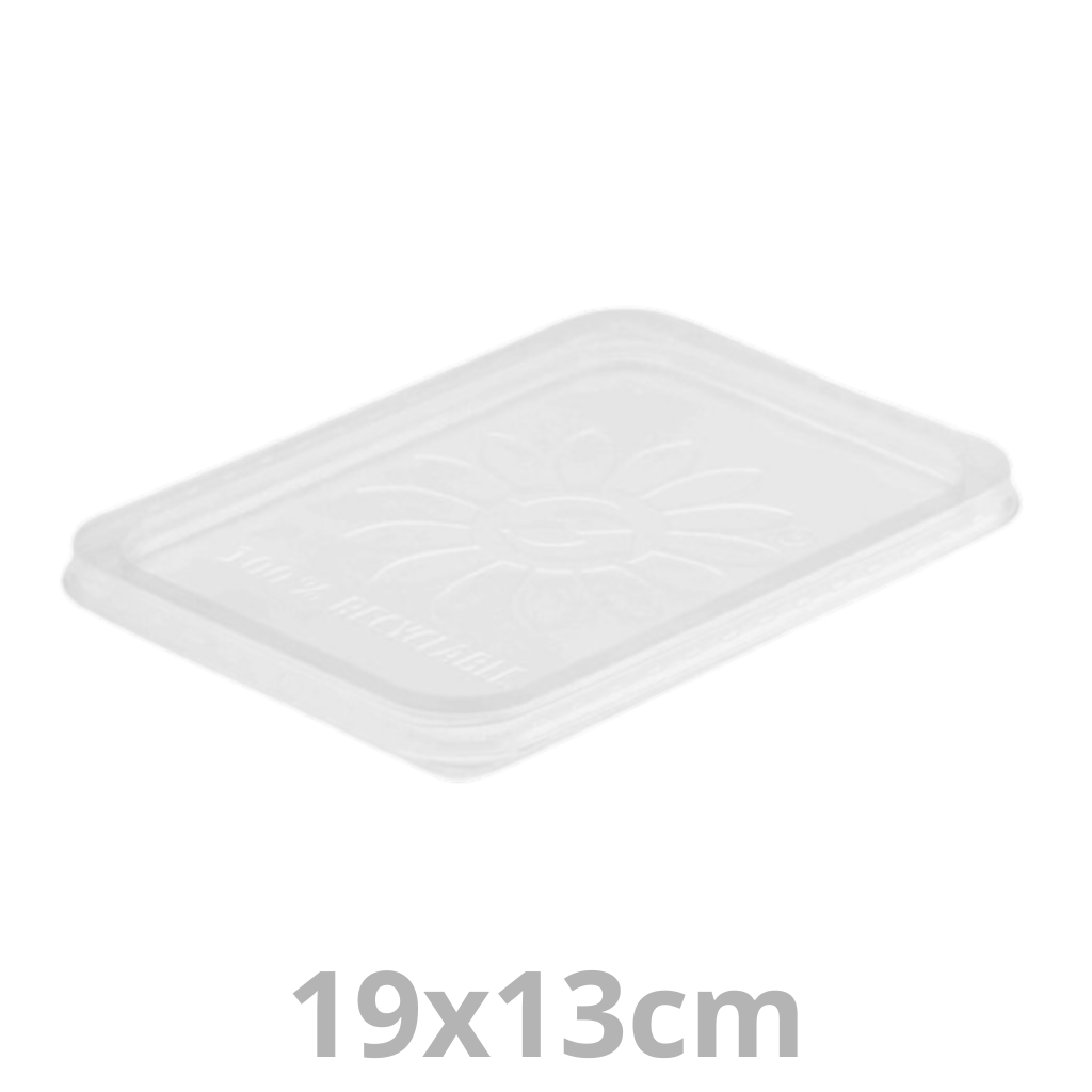 [EBXCARC-BRK] Couvercle pour Euroboxx barquette rectangulaire 19x13cm 500pcs