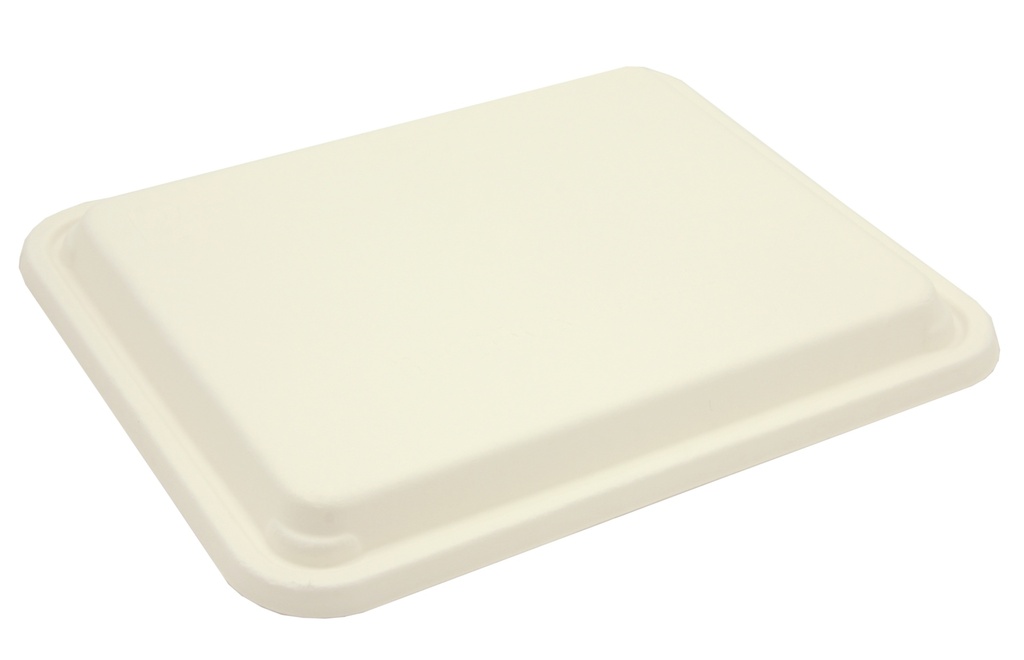 Couvercle BEPULP pour plateau rectangulaire 5 compartiments BEPULP 31x24cm 4x50pcs