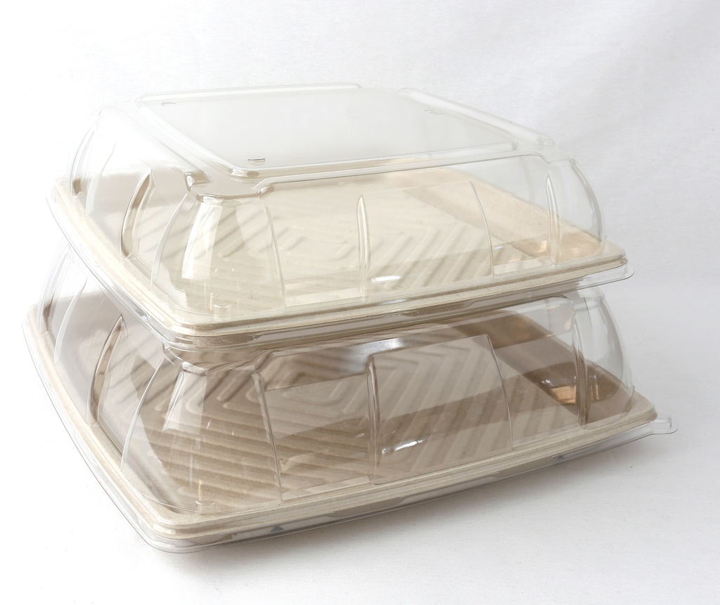 Plateau carré BEPULP 36x36cm 25pcs