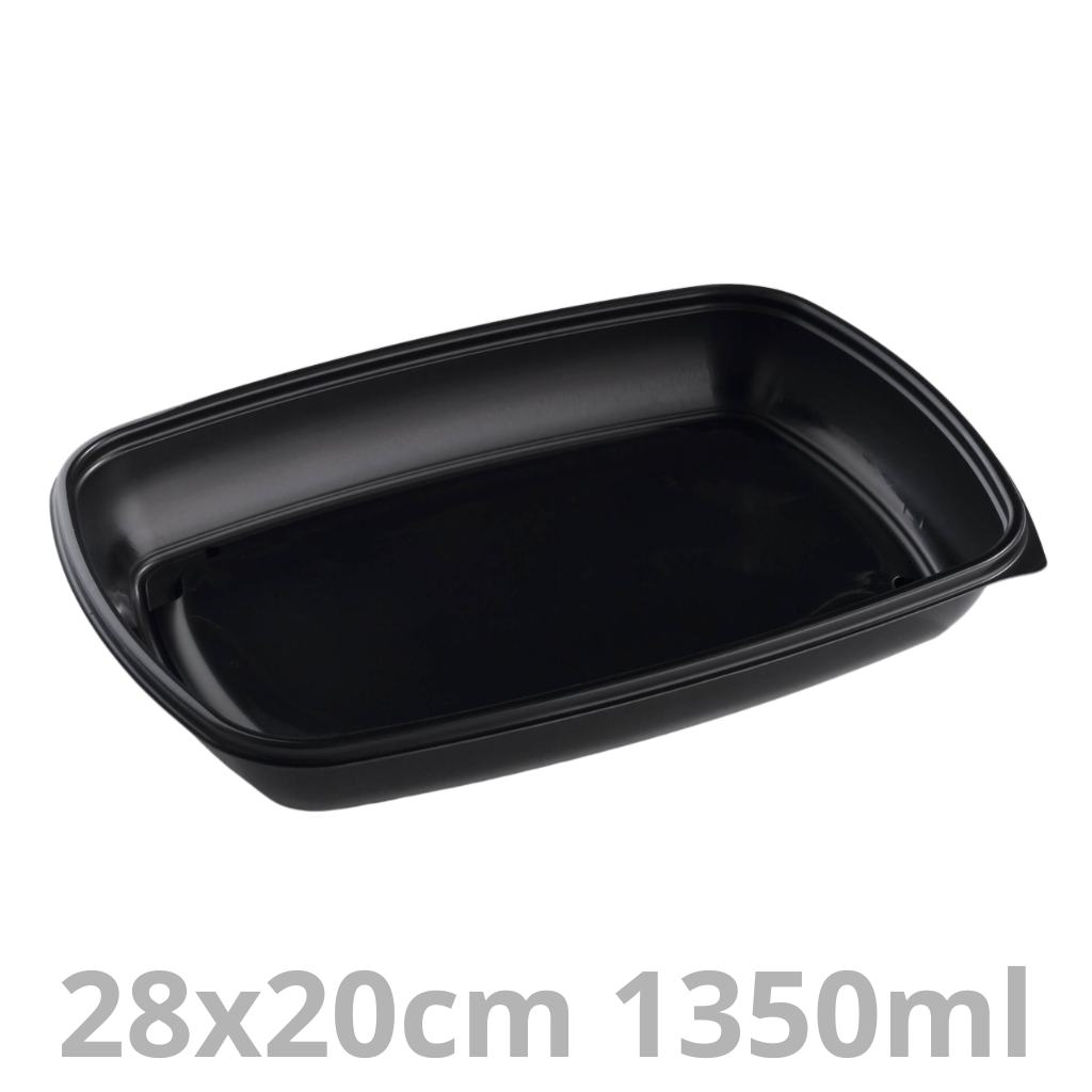 FastPac barquette rectangulaire 1350ml 28x20cm 3x50pcs