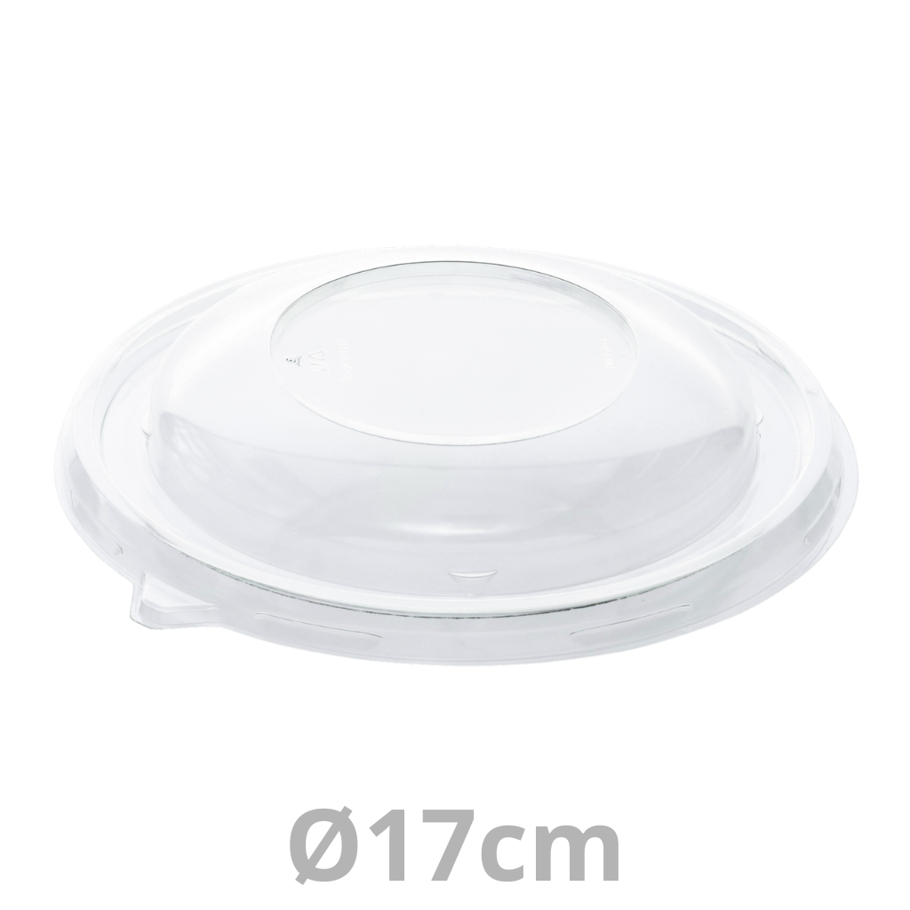 [PUL52032-SAT] Couvercle rPET pour saladier Buddha bowl Ø17cm 6x50pcs