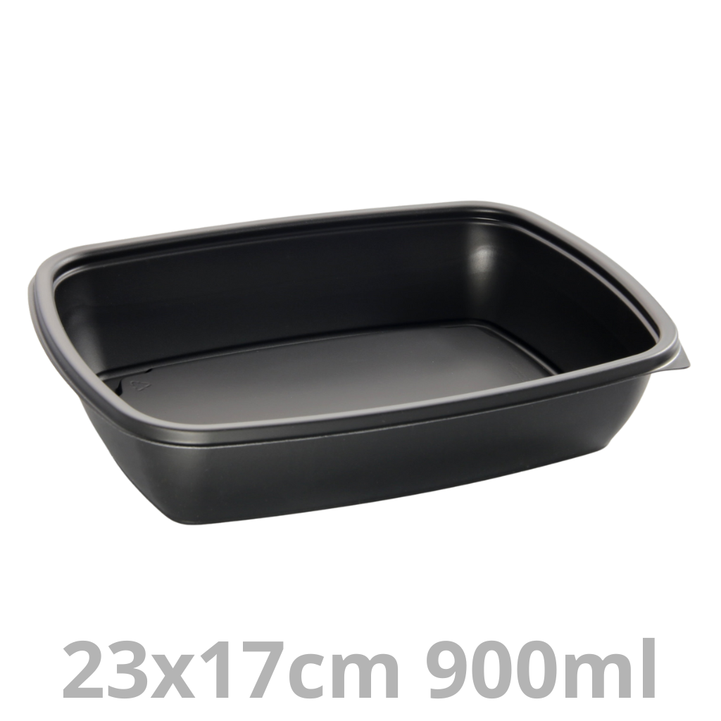 [HOT78130-SAT] FastPac barquette rectangulaire 900ml 23x17cm 300pcs