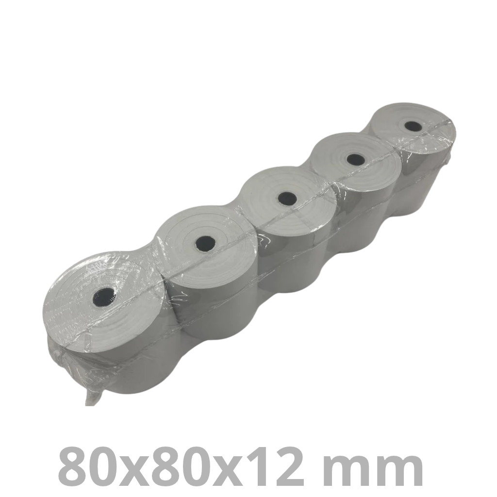 [80x80/-IN] Rouleaux thermique 80x80x12mm 5Rols