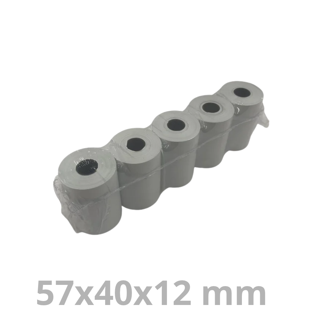 [57x40/-IN] Rouleaux thermique 57x40x12mm 5Rols