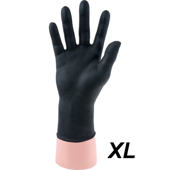 Gant nitrile noir XL 100pcs