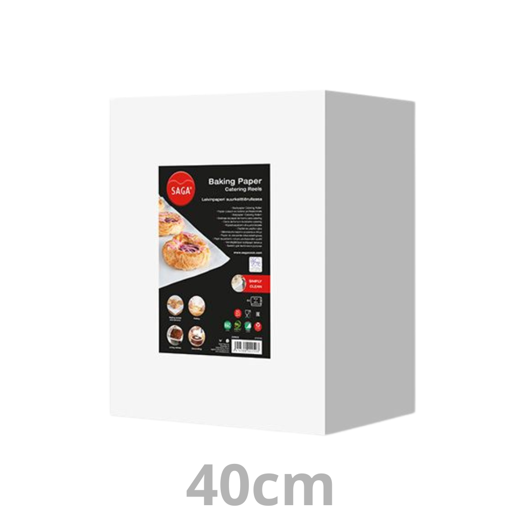 [42200001-VAK] Rouleau papier cuisson blanc SAGA MULTIBAKE41 40cm x 200m 1pc