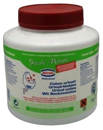 [164983-VDS] Cubes urinoir nicols 1Kg