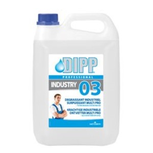 DIPP 03 - 5L - Dégraissant industriel surpuissant multi-pro