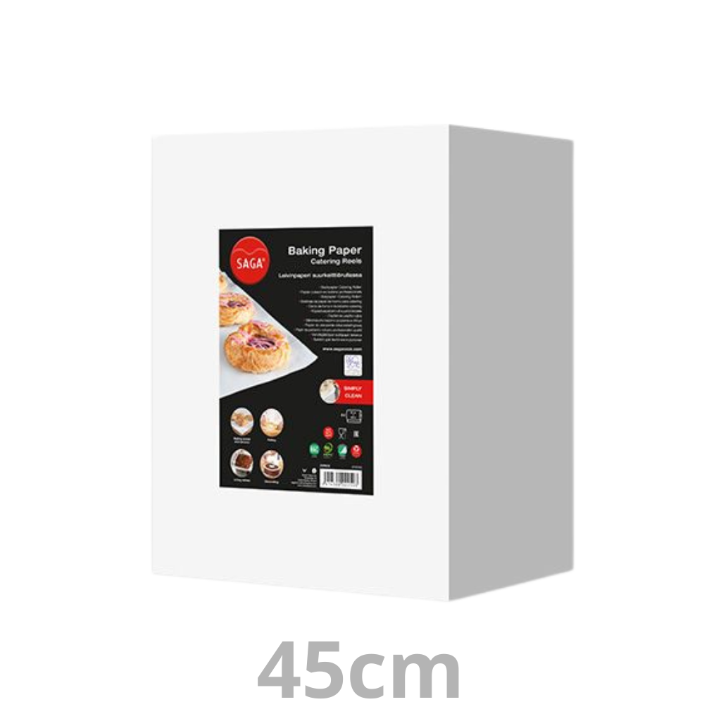 [42200002-VAK] Rouleau papier cuisson blanc SAGA MULTIBAKE41 45cm x 200m 1pc