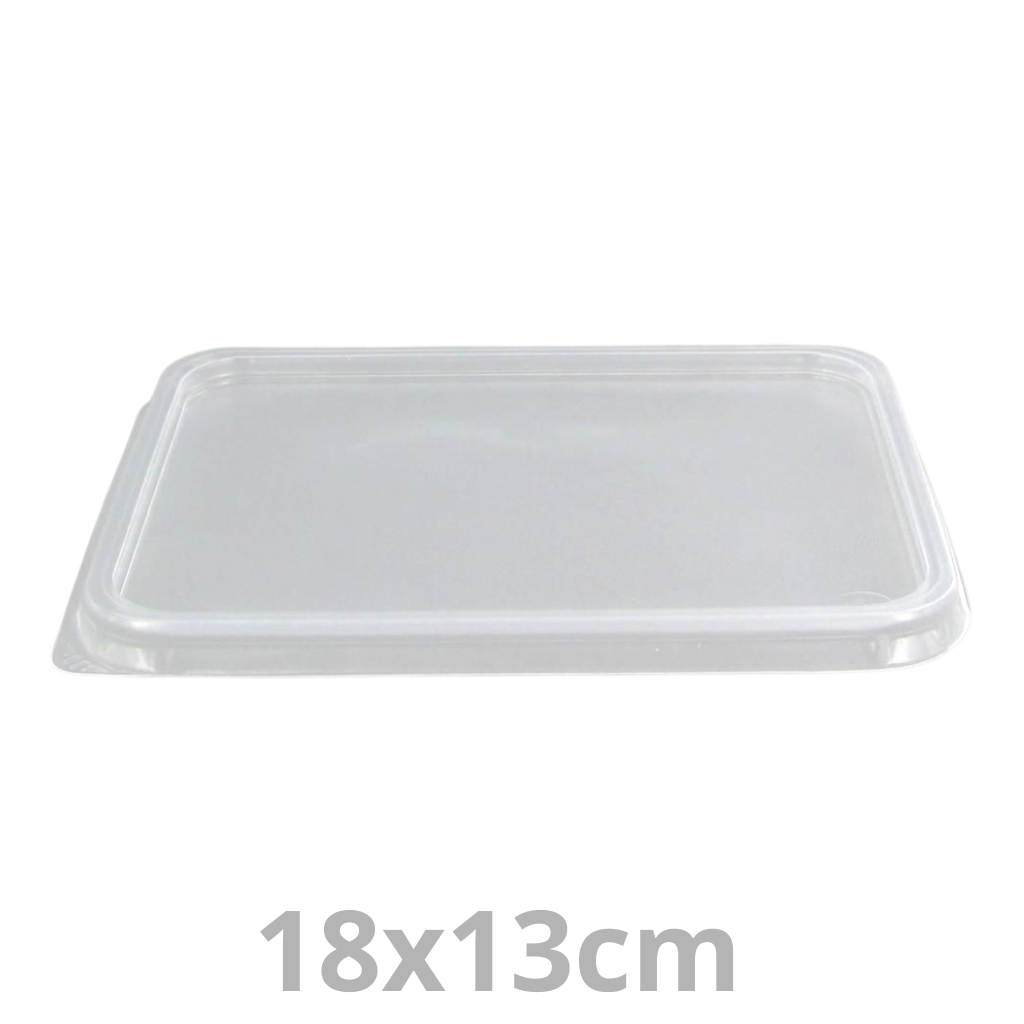 Couvercle PP pour ANL ravier rectangulaire réutilisable ND180 PP 18x13cm 300pcs