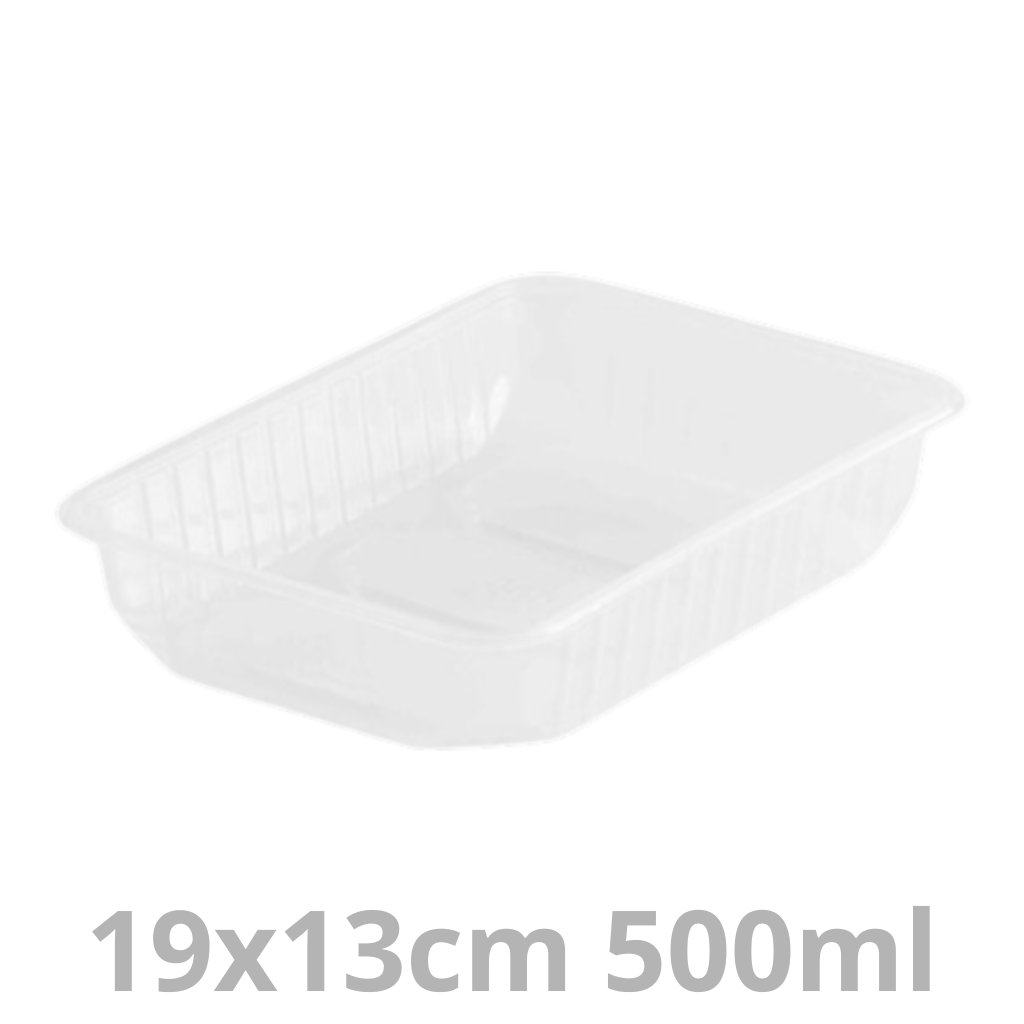 [EBXCAR500-BRK] Euroboxx barquette rectangulaire 500ml 19x13cm 500pcs