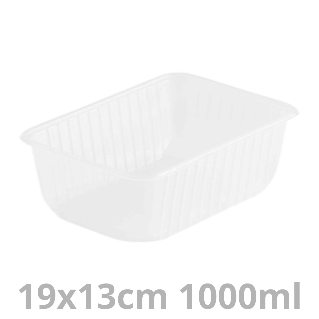 [EBXCAR1000-BRK] Euroboxx barquette rectangulaire 1000ml 19x13cm 500pcs