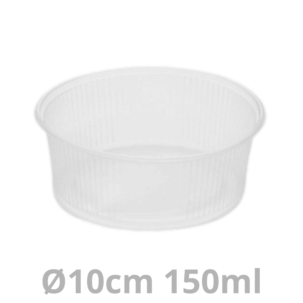 Saladboxx barquette ronde 150ml Ø10cm 1000pcs