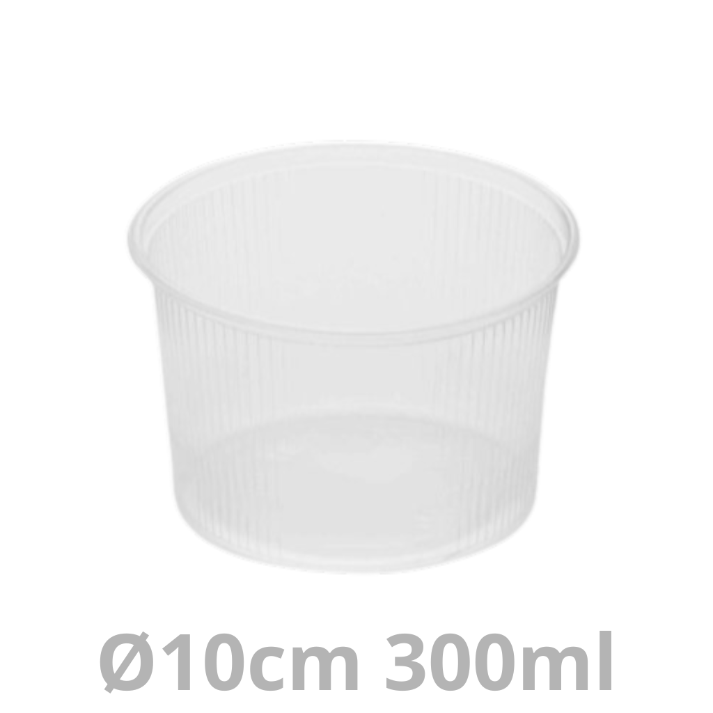 [SBXRON300-BRK] Saladboxx barquette ronde 300ml Ø10cm 1000pcs