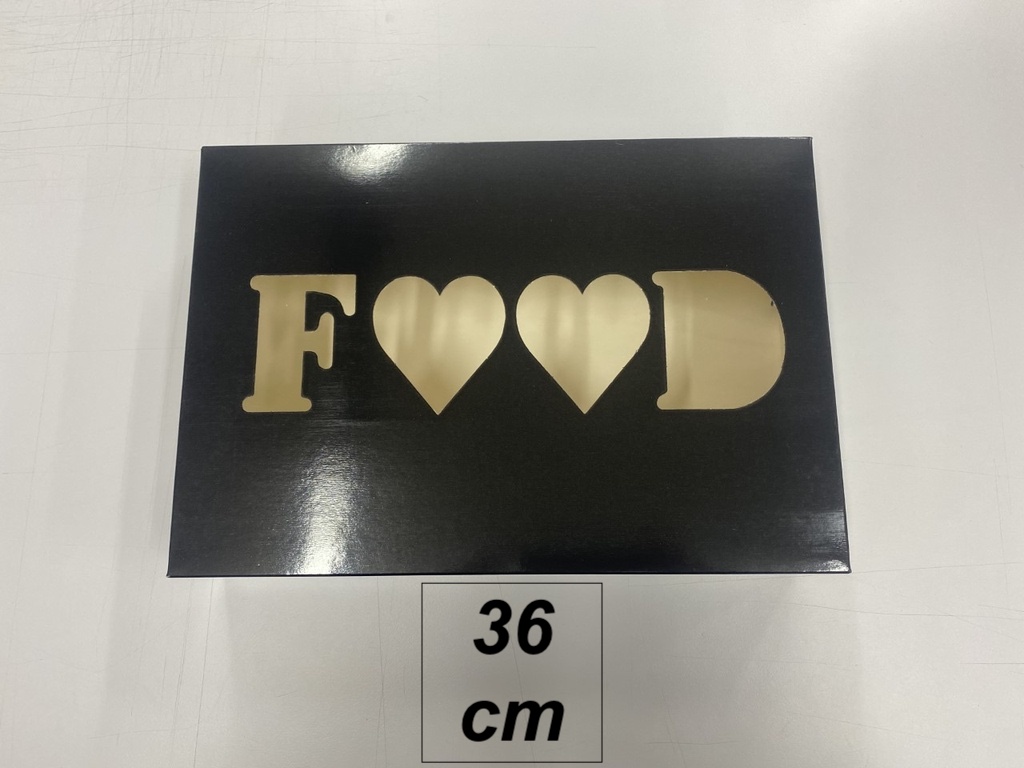 Boite catering FOOD carton 36cm 50pcs