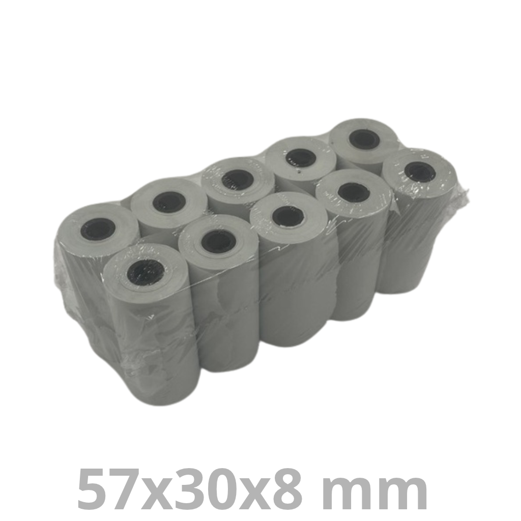 [57x30/-IN] Rouleaux thermique 57x30x8mm 5Rols