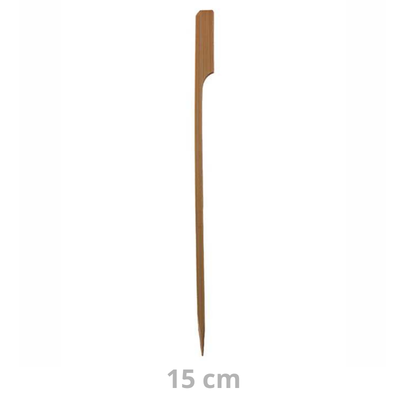 Brochette à poignée bambou 15cm 40x250pcs