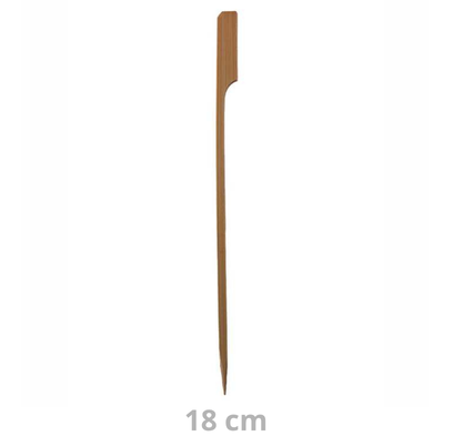 Brochette à poignée bambou 18cm 40x250pcs
