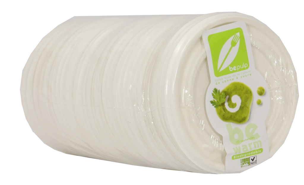[PUL2031N-SAT] Couvercle BEPULP pour bol rond Ø11cm 12x50pcs