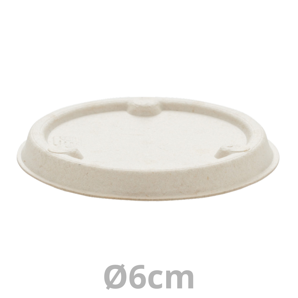 Couvercle BEPULP pour pot à sauce BEPULP Ø6cm 20x100pcs