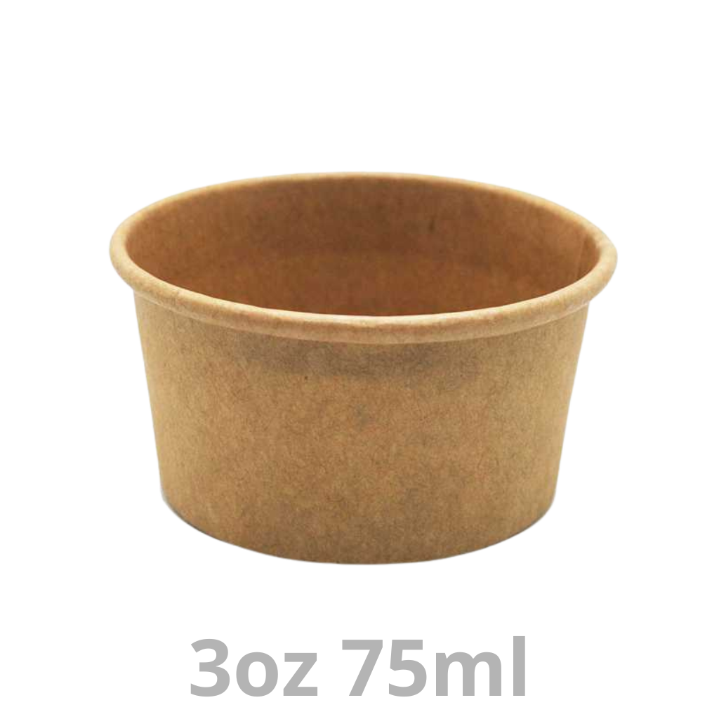 Pot à sauce carton 3oz 75ml 1000pcs