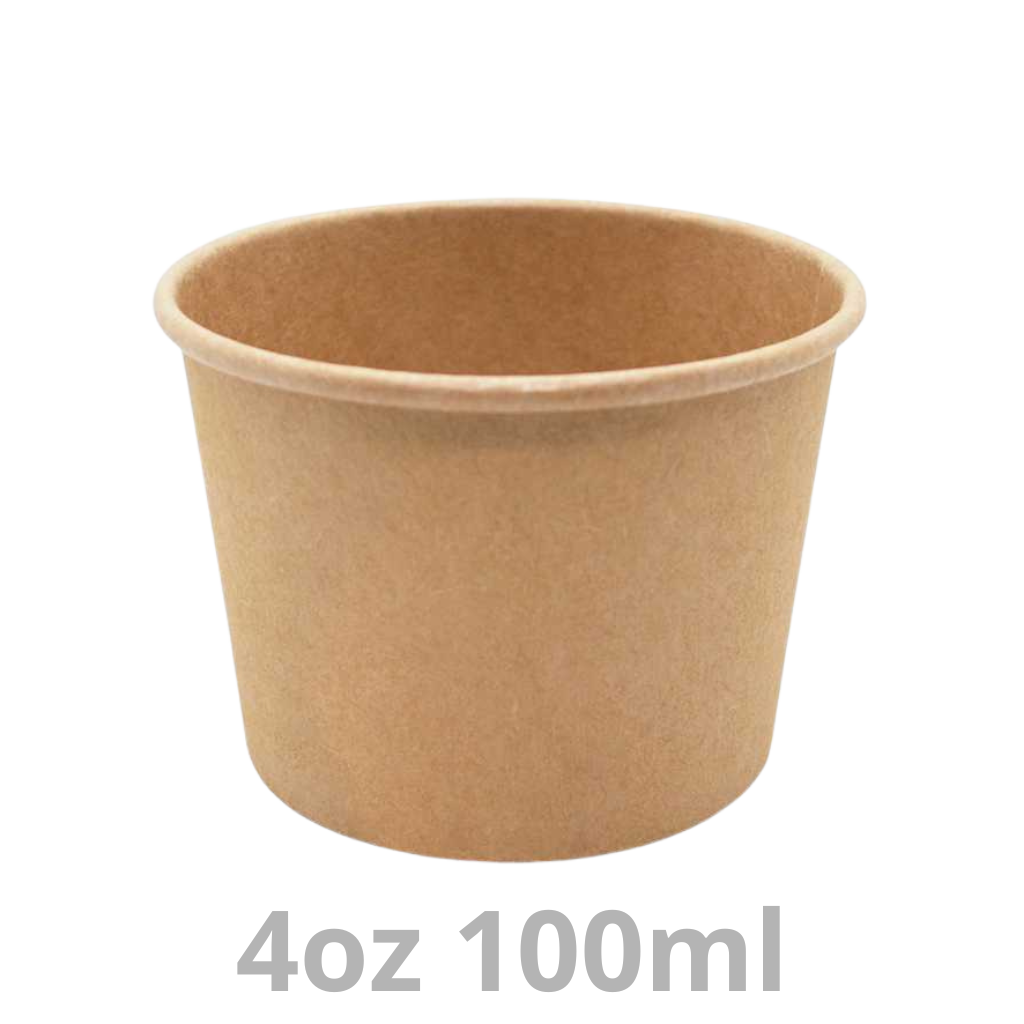Pot à sauce carton 4oz 100ml 1000pcs