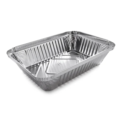 Ravier aluminium avec couvercle 1050ml 23x16cm 800pcs