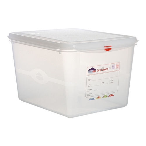 Boites à aliments gastronorme GN1/2 transparent PP 20cm