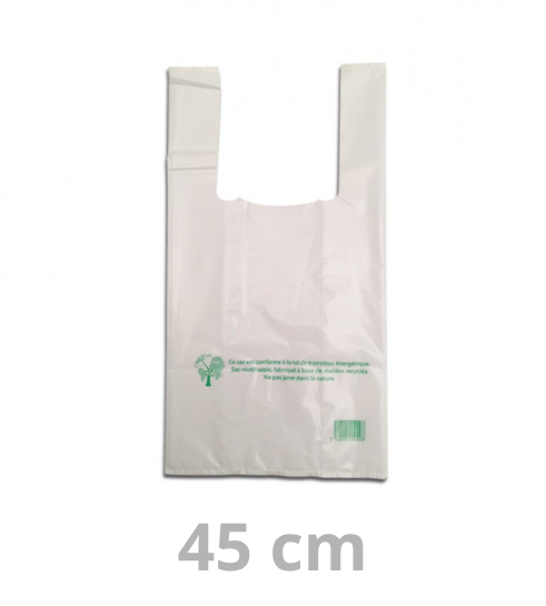 Sac plastique 45cm 50µ ±400pcs