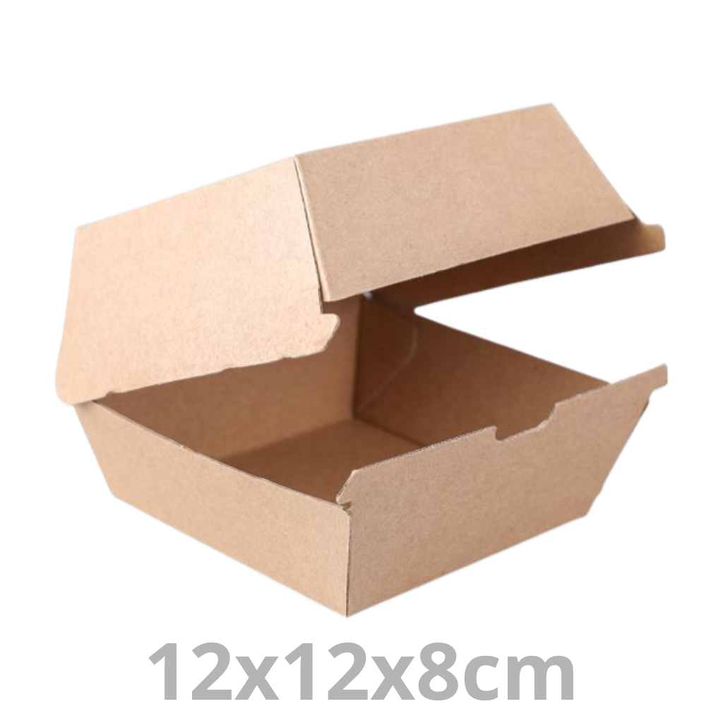 Boite à hamburger Eflut 12x12x8cm 4x50pcs