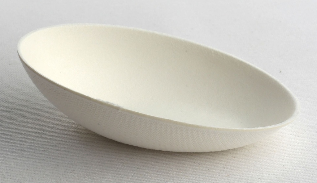 [PUL2042-SAT] Verrine ovale tulipe blanc BEPULP 5x8cm 10x50pcs