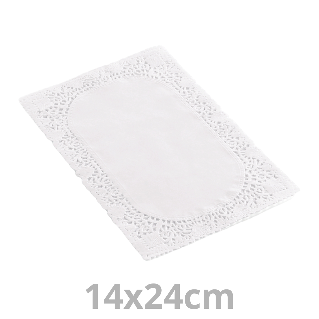 [120018-HAY] Dentelle rectangulaire 14x24cm 8x250pcs