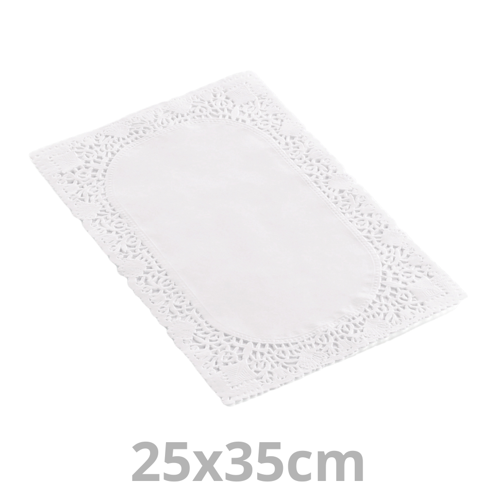 [120019-HAY] Dentelle rectangulaire 25x35cm 8x250pcs
