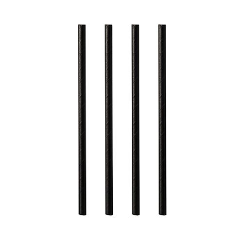 [209025-HAY] Paille noir carton Ø8mm x 12.5cm 20x250pcs