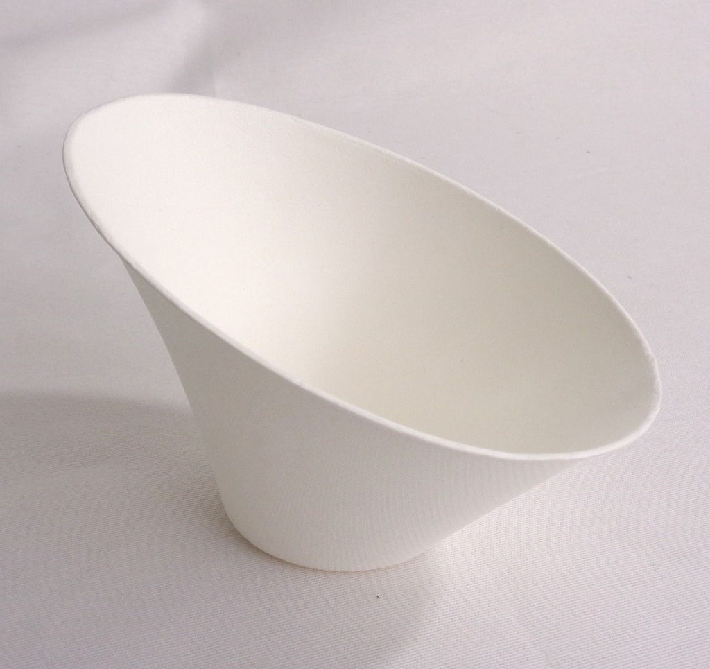 [PUL2045-SAT] Verrine bol de dégustation blanc BEPULP 200ml 11x13cm 10x50pcs