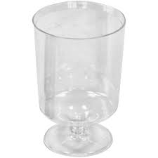 Verre à liqueur sur pied PS 10cl 5x40pcs