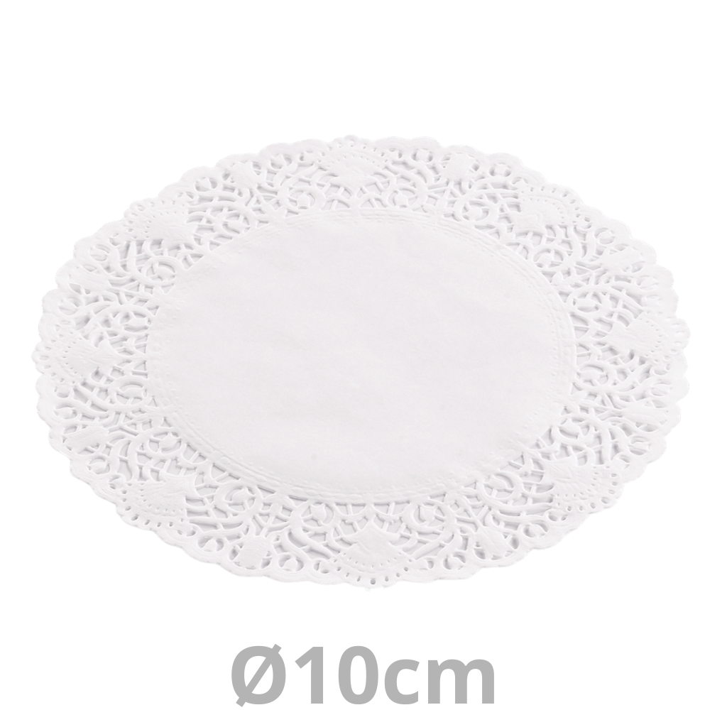 Dentelle ronde Ø10cm 20x250pcs