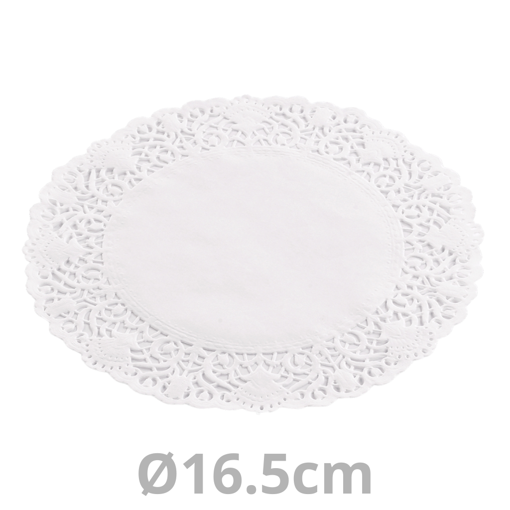 Dentelle ronde Ø16.5cm 8x250pcs