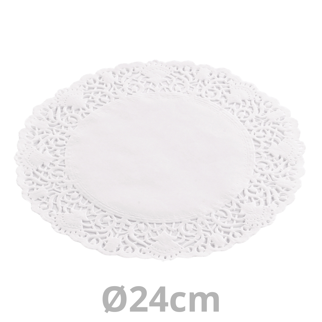 [120007-HAY] Dentelle ronde Ø24cm 8x250pcs