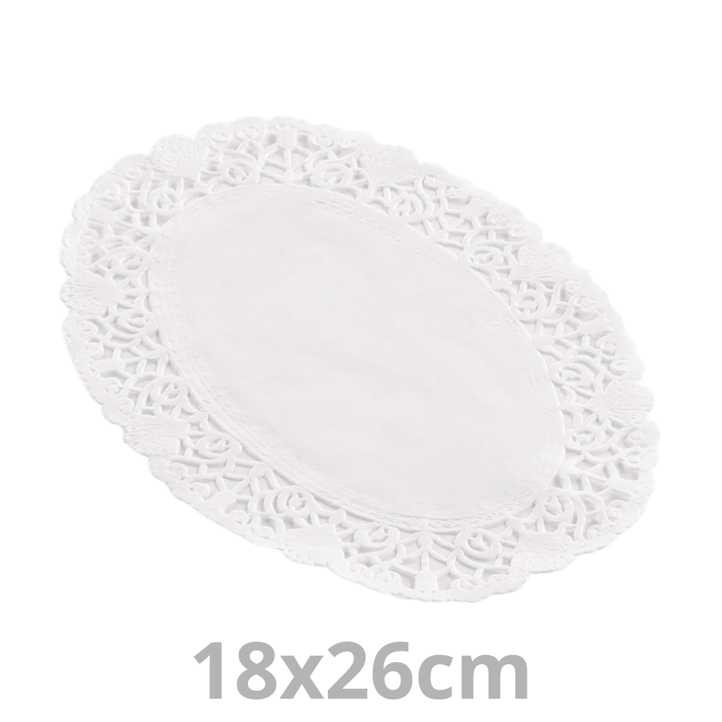 [120012-HAY] Dentelle ovale 18x26cm 8x250pcs