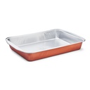 Ravier aluminium Extra Strong orange 3230ml 37x25cm 100pcs