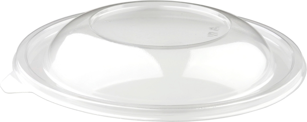 Couvercle rPET dôme pour saladier rond rPET Ø26 cm 2x25pcs