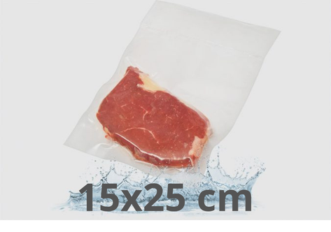 Sac sous-vide cuisson 15x25cm 80µ 1000pcs