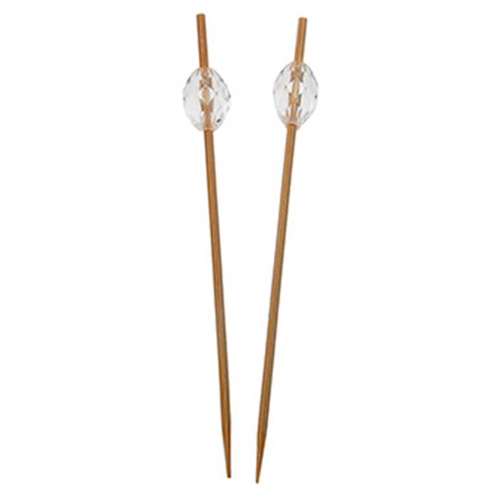 [B86-BEX] Brochette décorative "Diamant" 9cm 12x100pcs