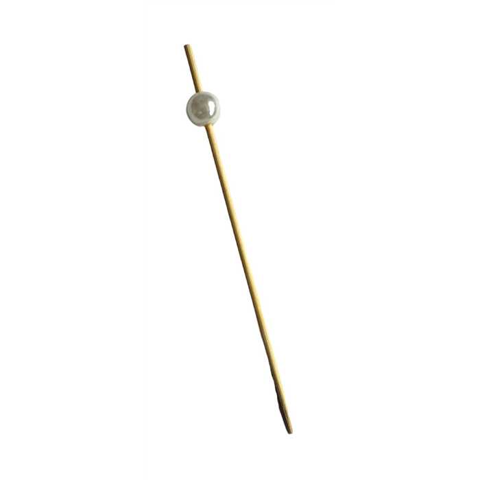 Brochette décorative "Perle" 9cm 12x100pcs