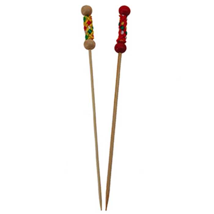 Brochette décorative "Corde" 12cm 12x100pcs