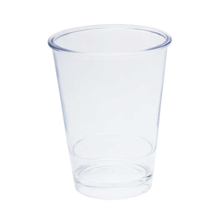 Verrine ronde évasée transparent PS 60ml 5x3cm 10x20pcs