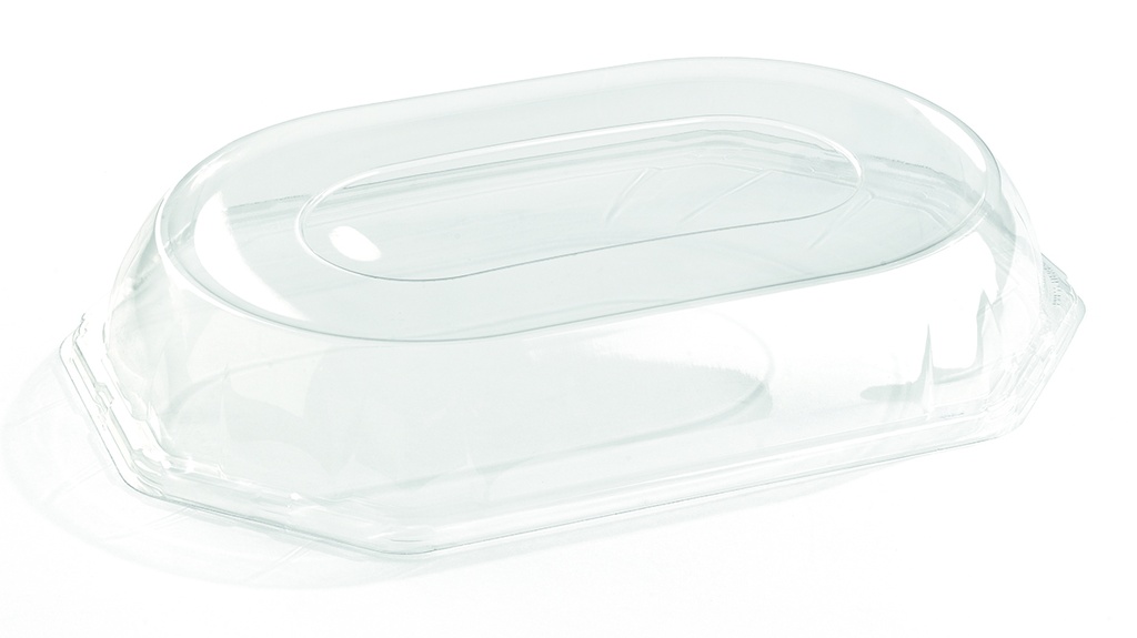 [DOM52365-50-SAT] Couvercle rPET pour plateau octogonal 46x30cm 2x25pcs
