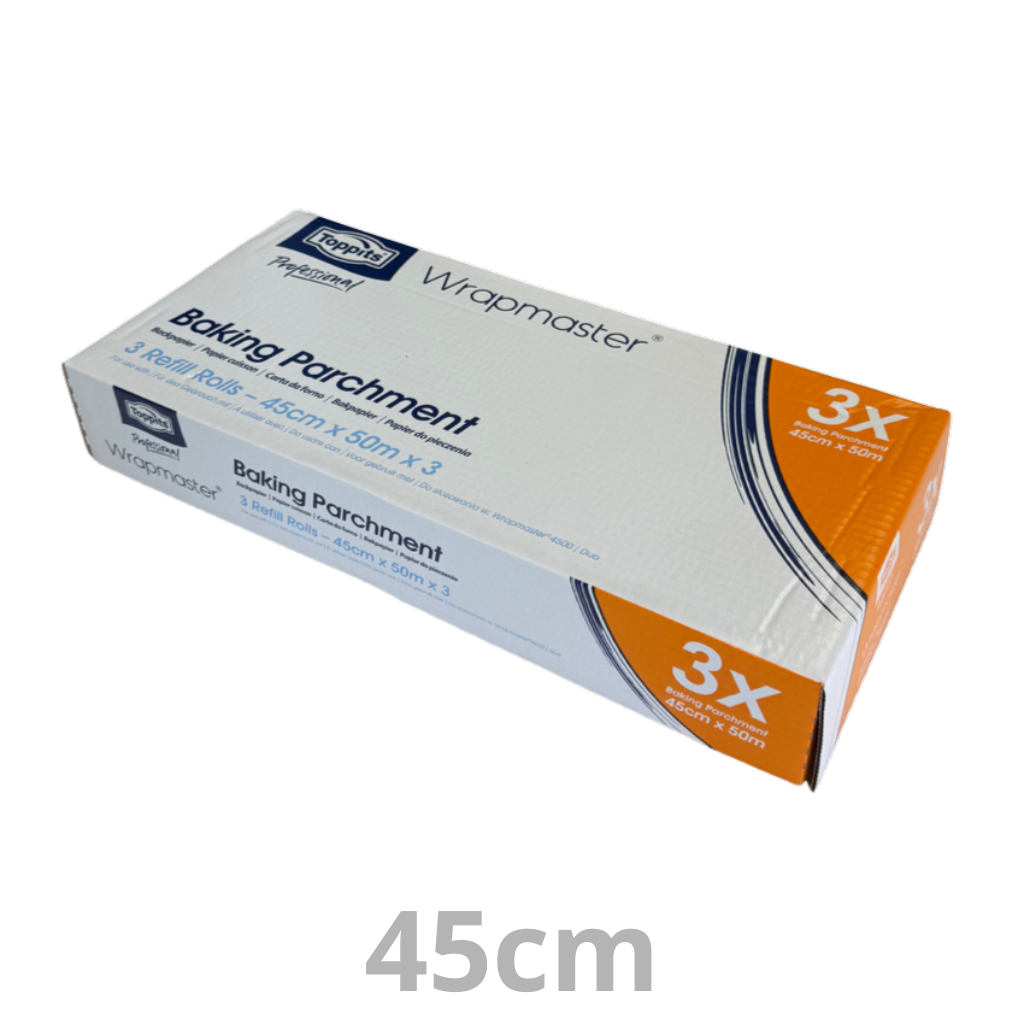 [42200007-VAK] Papier cuisson recharge WRAPMASTER TOPPITS ALU 45cm x 50m 3pcs
