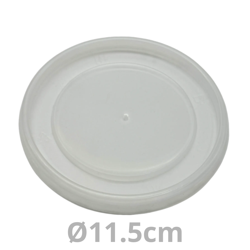 Couvercle PP pour pot multifood carton Ø11.5cm 10x50pcs